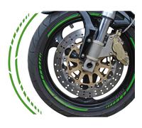 FOLIATEC PIN Strisce Adesive Felgen Design Nero Set Posteriore Anteriore