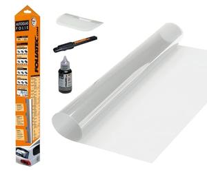 FOLIATEC Securlux pellicola di sicurezza, antisfondamento per finestrini auto, infrangibile, con documenti, trasparente, 51 x 230 cm