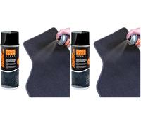 Foliatec Spray per Vernice per tappeti, tappetini per Auto, Spray per Rivestimento del Padiglione in Tessuto, Nero, 400 ml (Confezione da 2)