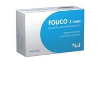 Folico 3 mesi Integratore Alimentare di Acido Folico 90 Cpr
