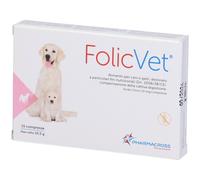 Folicvet integratore di acido Folico per cani e gatti 15 compresse