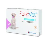 Folicvet integratore di acido Folico per cani e gatti 15 compresse