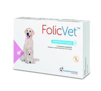 Folicvet integratore di acido Folico per cani e gatti 15 compresse