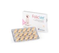 FolicVet Mangime Complementare in Compresse 15 Compresse - Integratori per cani - 1° ORDINE? scegli lo sconto BZR5 / BZR20 + 200 punti fedeltà