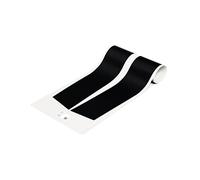 Folientechnik Bayer Strisce cofano compatibili con MINI One Cooper JCW R55 R56 R57 - Set di 2 pellicole adesive sportive, tuning accessori, autoadesive, resistenti ai raggi UV (Nero)