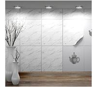 FoLIESEN - Adesivi per piastrelle 20x25 cm | Adesivi murali autoadesivi per bagno e cucina I Resistenti ai graffi e rimovibili | 4 Decalcomania per piastrelle, .: