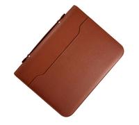 Folio Document Organizer, A4 Receipt Holder, File Binder PU Leather, Multifunctional Legal Pad Holder, Business Organizer, Work Binder For Offices, Meeting Organizer Binder, Travel Document Organizer
