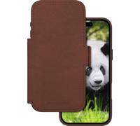 Folio Lynge MagSafe iPhone 17 Pro Max marrone scuro