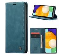Folio Shockproof Wallet Case for Samsung Galaxy S23, Vintage Matte Design with Stand Function, Premium Pu Leather Protective Cover for Mobile Devices