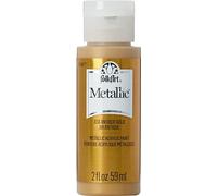 Folk Art Metallic Acrylic Paint in Assorted Colors (2 oz), 658, Antique Gold