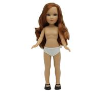 Folk Artesanía Bambola Nuda Maria 41 cm. Vidal Red Dolls Original