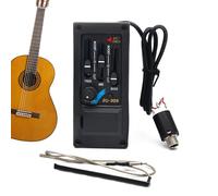 Folk Classical Guitar Pickup, Electroacoustic Guitar Pickups, Amplifying Guitar Tone Pickup, Guitar Equalizer For Sound Clarity, Acoustic Guitar Pickup System, Easy Install Guitar Pickup