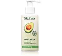 Folk & Flora Avocado Oil crema nutriente per le mani 150 ml