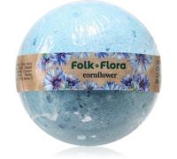 Folk & Flora Cornflower bomba da bagno 130 g