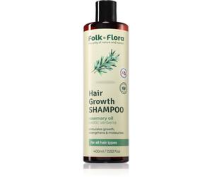 Folk & Flora Verbena shampoo idratante per stimolare la crescita dei capelli 400 ml