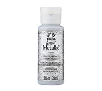 FolkArt Sugar Metallic Acrylic Paint 2oz-Stellar Silver