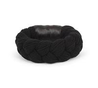 Folklorico Dance Base Braid Chignon Copricapo Tocado, Trenza, Folklorico Chignon (nero)