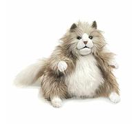 Folkmanis Fluffy Cat Hand Puppet