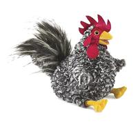 Folkmanis Puppets Barred Rock Rooster/Gallo, multicolore