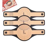 Folksy Super Kitchen Set di 3 fessure per pane olandese in silicone, 2 fogli da 22,6 x 8,3 e 1 foglio da 22,6 x 9,4 (nero)