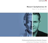 Wolfgang Amadeus Mozart Mozart: Symphonies III: Nos. 9, 14, 20 and 24 (CD) Album