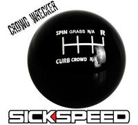 Folla Wrecker Pomello Per 6 Velocità Corto Copriletto Comando Del Cambio Leve