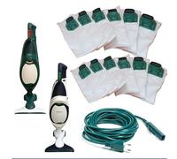 FOLLETTO 12PZ Sacchetti VK 140 VK 150 + Cavo Elettrico Alimentazione