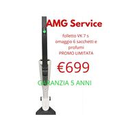 FOLLETTO SENZA FILO A BATTERIA VK7S Garanzia 5 Anni Folletto VK 7 VK7s