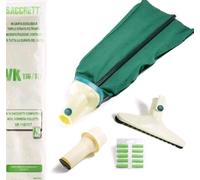 FOLLETTO VK 116 VK 117 SACCO +10 SACCHETTI +10 PROFUMI + BOCCHETTONE + SPAZZOLA