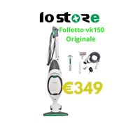 FOLLETTO VK150 NUOVO ORIGINALE HD50 SACCHETTI VORWERK Vk 150 5 ANNI GARANZIA [EEK: A+++]