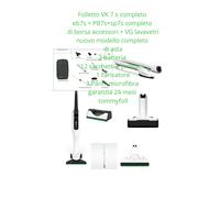 FOLLETTO VK 7s COMPLETO PULILAVA PICCHIO EB7 SACCA LAVAVETRI VG100 Nuovo
