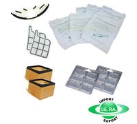 FOLLETTO VK135 VK136 29pz SACCHETTI FILTRI SOTTOSPAZZOLA SET ALL IN ONE VORWERK