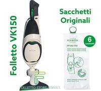 FOLLETTO VK150 NUOVO HD50 ORIGINALE SACCHETTI VORWERK Vk 150 5 ANNI GARANZIA [EEK: A+++]