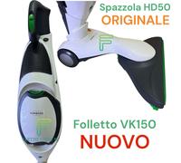 FOLLETTO VK150 NUOVO SPAZZOLA HD50 ORIGINALE VORWERK Vk 150 SACCHETTI ORIGINALI [EEK: A+++]