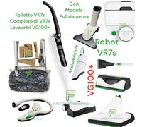 FOLLETTO VK7S ASPIRABRICIOLE LAVAVETRI PICCHIO LAVAPAVIMENTI MULTIFUNZIONE ROBOT