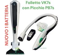 FOLLETTO VK7S SENZA FILO NUOVO HD7s PICCHIO PB7s HD7 MATERASSI VK7 S 1 BATTERIA