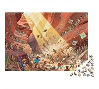 Follia della luce nella Gola dell'Antilope Puzzle in Legno Impermeabile Puzzles Da 1000 Pezzi Per Adulti Colorati Giochi Educativi