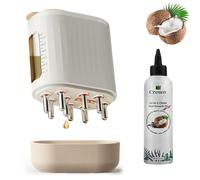 Follicle Activator 3.0, Follicle Activator 3.0 Scalp Machine for Women, Crown Follicle Activator 3.0, Electric Hair Oil Applicator, 2 in 1 Hair Oiling Applicator (1pcs)