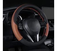 Follicomfy Coprivolante per auto in vera pelle, antiscivolo, 38,1 cm (marrone)