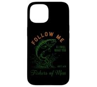 Follow Me Fishers Of Men Avventura spirituale Custodia per iPhone 15