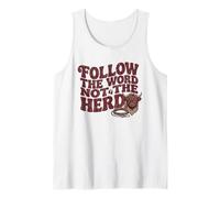 Follow The Word Not The Herd Christian Bible Verse Scripture Canotta