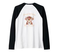 Follow The Word Not The Herd Christian Bible Verse Scripture Maglia con Maniche Raglan