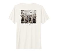 Follow The Word Not The Herd Christian Bible Verse Scripture Maglietta Premium