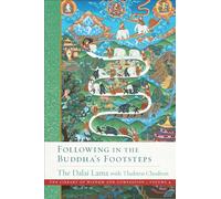 His Holiness the Dalai Lama Thubte Following in the Buddha's (Copertina rigida)