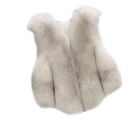 FOLOBE Bambino e Donne Faux Pelliccia Cappotto Giletcoat Inverno Caldo Gilet Bambini Imitate Pelliccia Outwear Short Slim Vest