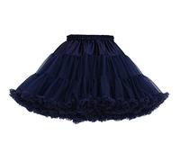 FOLOBE Tutu Costume Donna Balletto Danza a più Strati Gonna a Pieghe Adulto Lussuoso soffice Chiffon Petticoat Tulle Tutu Gonna