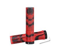 FOLODA 1 paio di manopole per manubrio della bicicletta, con anelli singoli, per migliorare la guida per gli appassionati di ciclismo in lega di alluminio