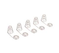 FOLODA 5PCS Antiruggine 2A Batteria Coil Spring Piastra Molle elicoidali per Stabile Potenza Uscita Molla Riempita Contatti Batteria