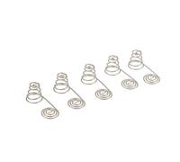 FOLODA 5PCS Antiruggine 2A Batteria Coil Spring Piastra Molle elicoidali per Stabile Potenza Uscita Molla Riempita Contatti Batteria