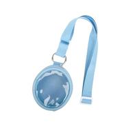 FOLODA Borsa Antiurto Paradiso con Finestra Frontale, S ky blu, C | Esterno, finestra trasparente e strato interno morbido, borsa portaoggetti, cerniere sicure, cinghie staccabili